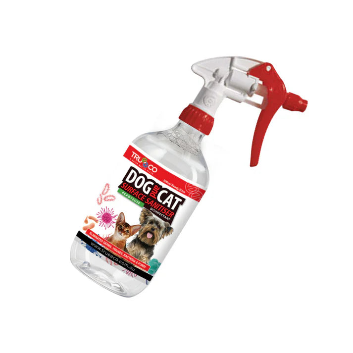 TrueEco Dog & Cat Surface Sanitiser Disinfectant – Ready to Use
